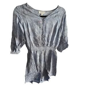 Hayden Los Angeles Romper  in Dusty blue Sz L